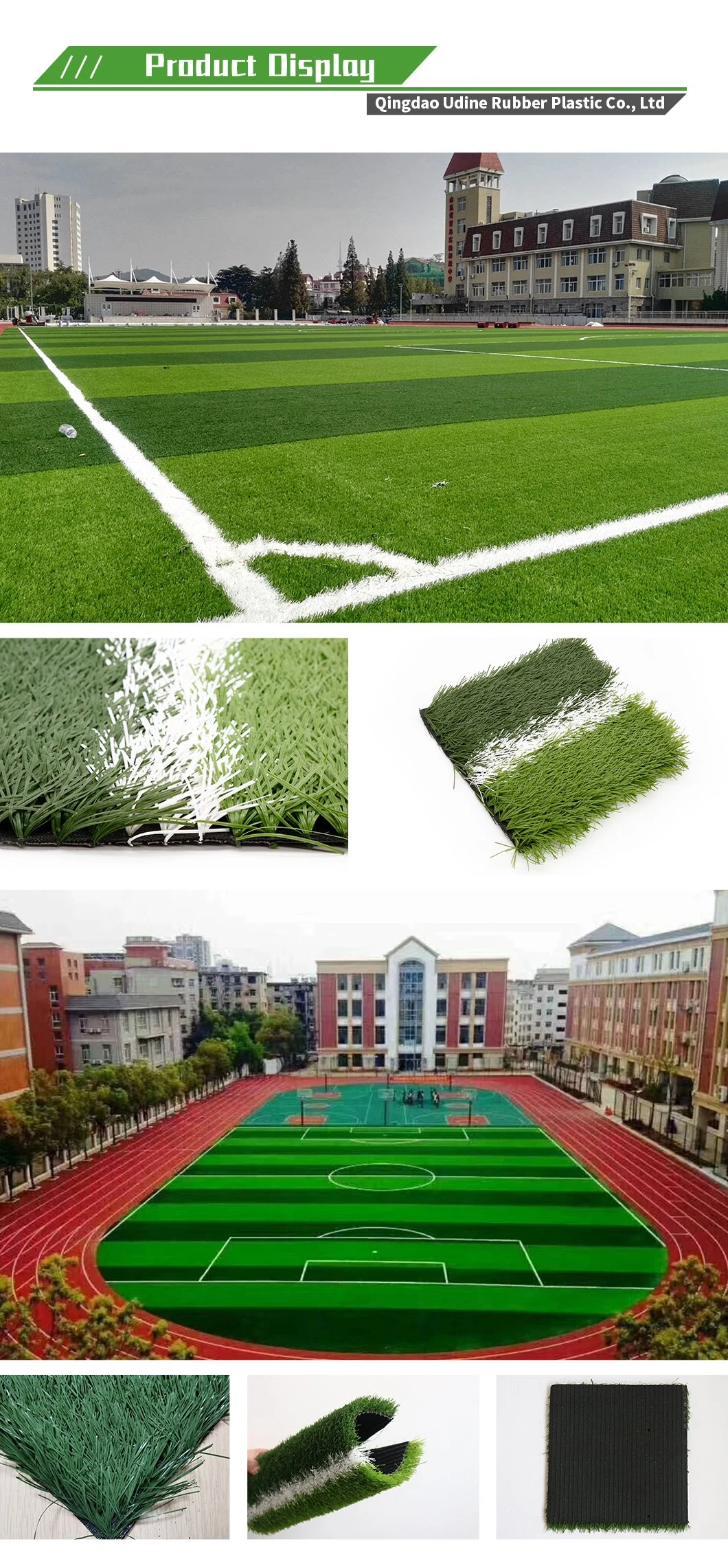 China Artificial Grass Tiles Landscape Astroturf Putting Green Fake Grass Turf Carpet Synthetic Golf Tennis Football Sports Flooring Artificial Grass for Garden