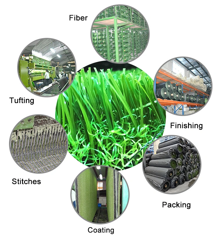 Outdoor Artificial Turf Carpet Green Turf Artificial Grass 40mm Artificial Grass