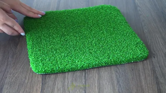 16mm Artificial Grass Cricket Artificial Turf Golf Synthetic Grass Carpet Mat Gateball Artificial Lawn Flooring Turf for Cricket Pitch Golf Courses