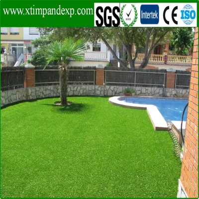 5000 Hours Color Fastness Landscaping Artificial Grass for Leisure