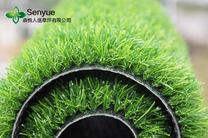 Senyue Artificial Turf 20mm Pile Height 240 Stitches Synthetic Grass for Landscape, Leisure, Pet