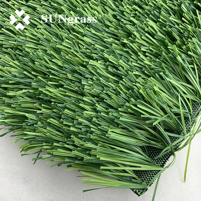 40mm Bicolor Synthetic Turf Carpet Sport Football Artificial Grass