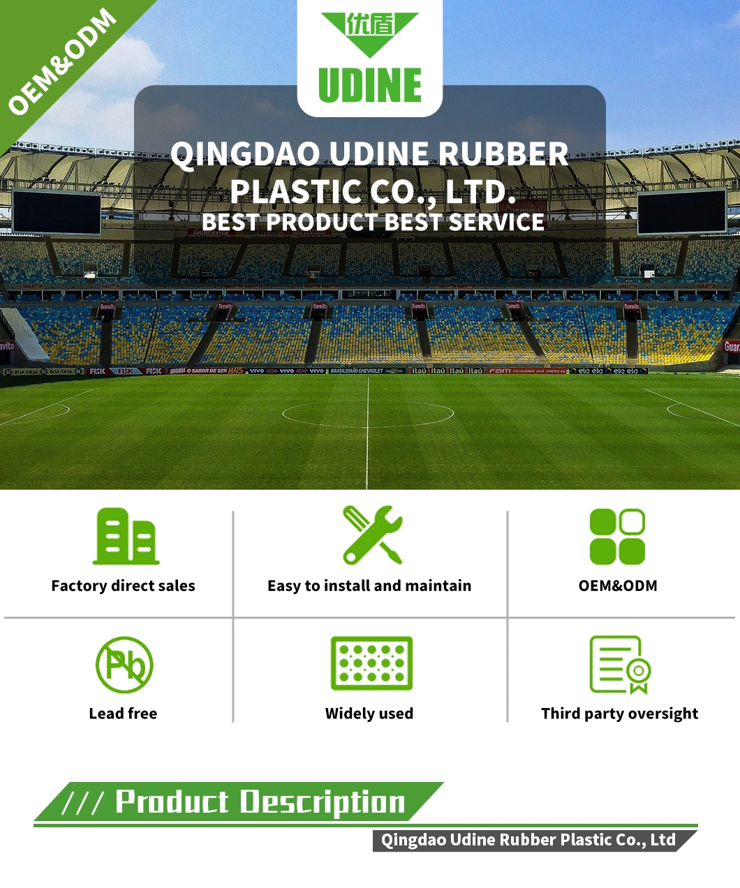 China Wholesale Plastic High Density Sport Artificial Turf Lawn Rugby Fake Synthetic Turf Pet Landscape Grass Football Artificial Turf Manufacturer for Football
