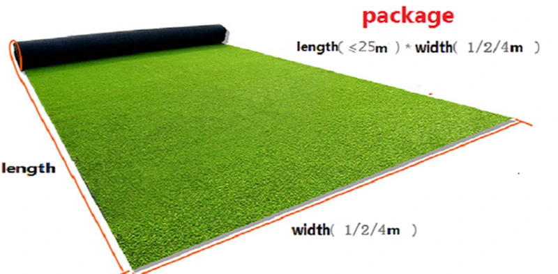 12600 Density Artificial Leisure Grass Green Landscape Grass Plastic Grass Carpet