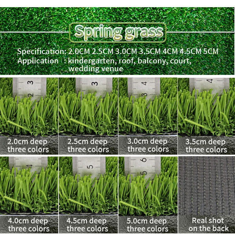 Gym Soccer Football Golf Synthetic Plastic Grass Turf Lawn Grass Artificial Turf