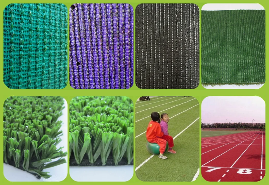 Artificial Grass for Decoration (Rainbow Running Track)