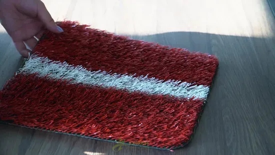 Customized Running Track Runway Fake Lawn Synthetic Turf Artificial Grass for School Training Field