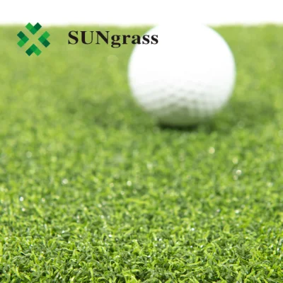 Putting Green Golf Artificial Turf Synthetic Turf for Golf Court Smooth Flat Professional 12mm 14mm 16mm 18mm Pile Height with CE Certificate